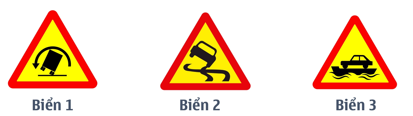 Biển báo Đường trơn