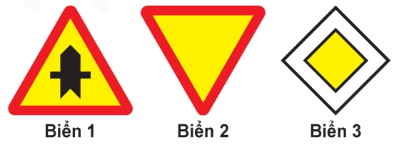 Biển báo Giao nhau với đường không ưu tiên