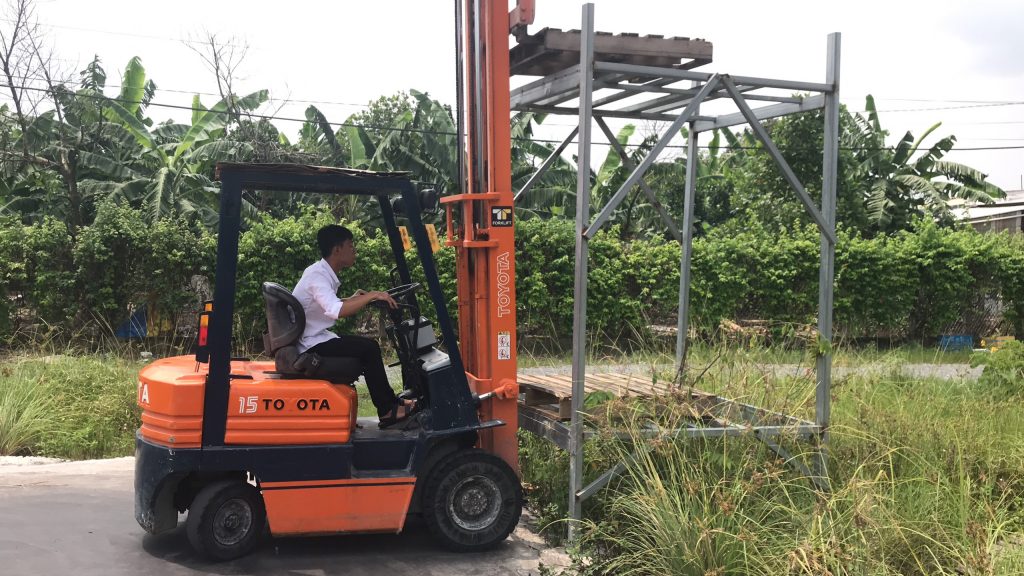 Học lái xe nâng Long An Chứng chỉ lái xe nâng Học lái xe nâng