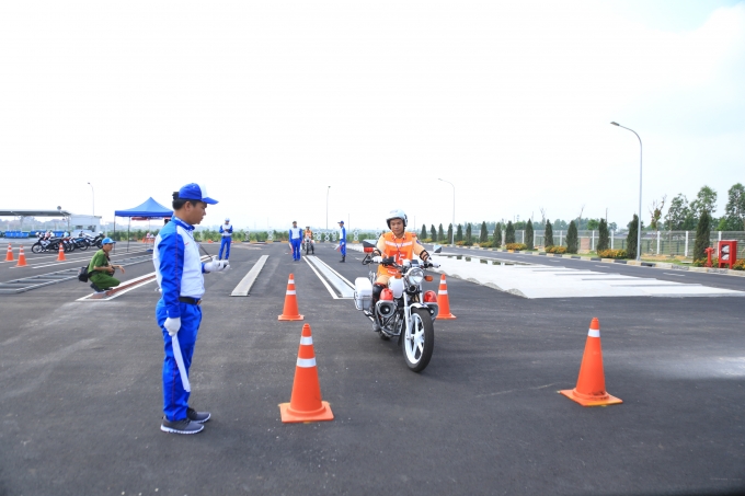 Thi bằng lái xe a2 quận 3