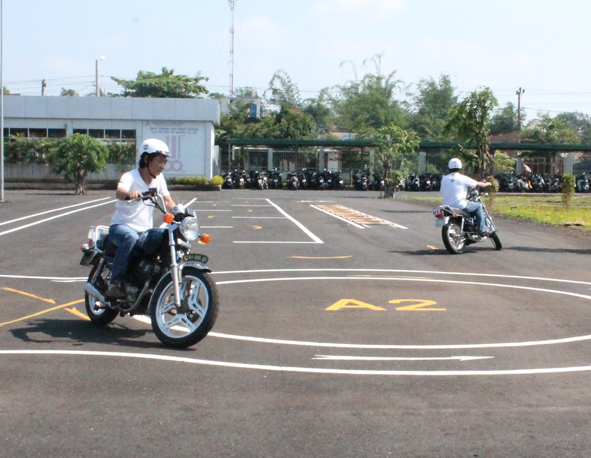 Thi bằng lái xe a2 quận 4