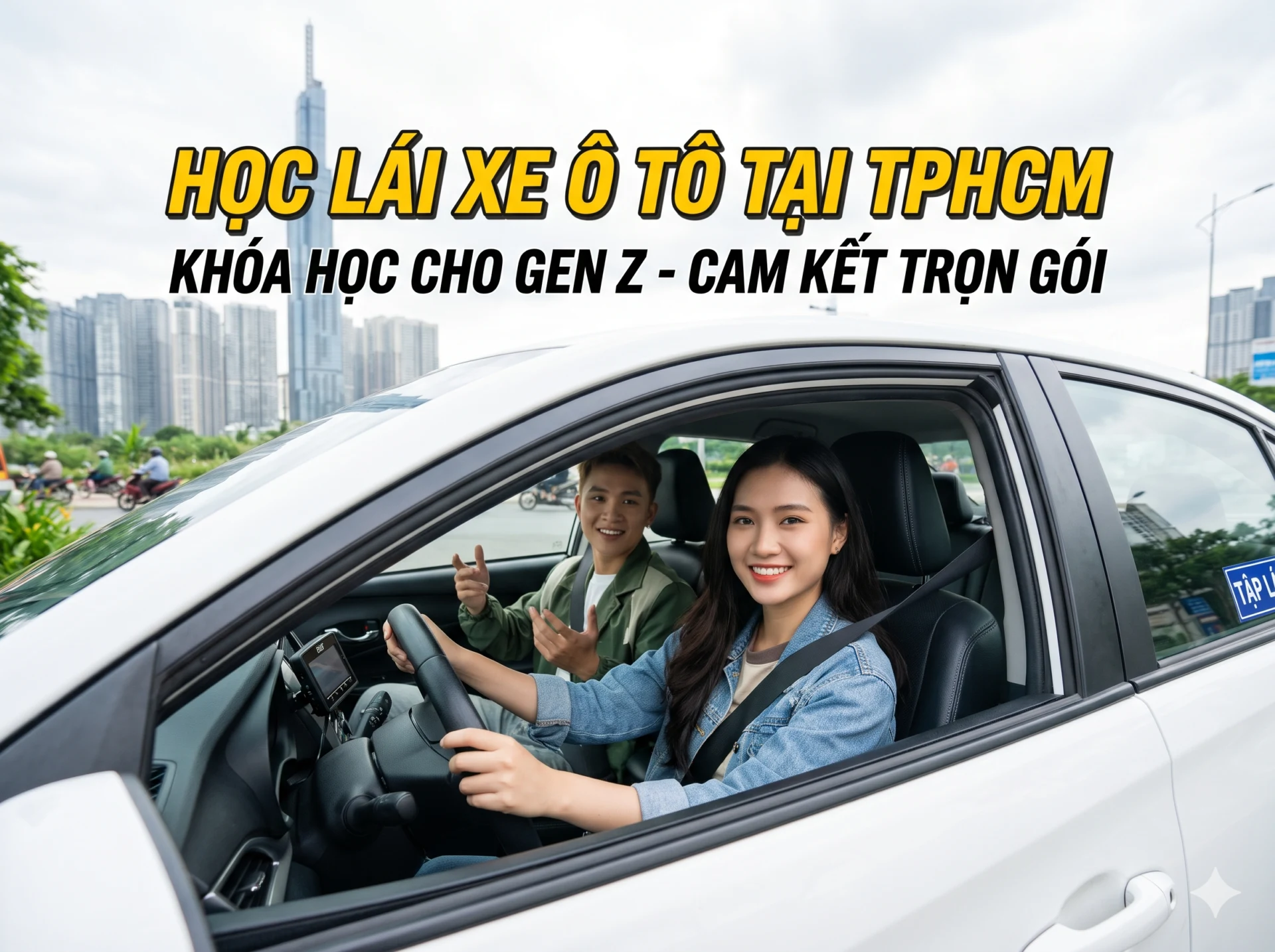 Học Lái Xe Ô Tô Hạng B (Số Tự Động & Sàn)